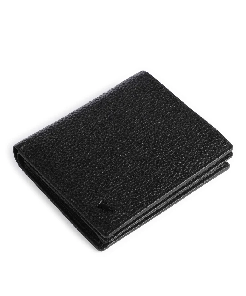 Braun Büffel Theo Portefeuille schwarz