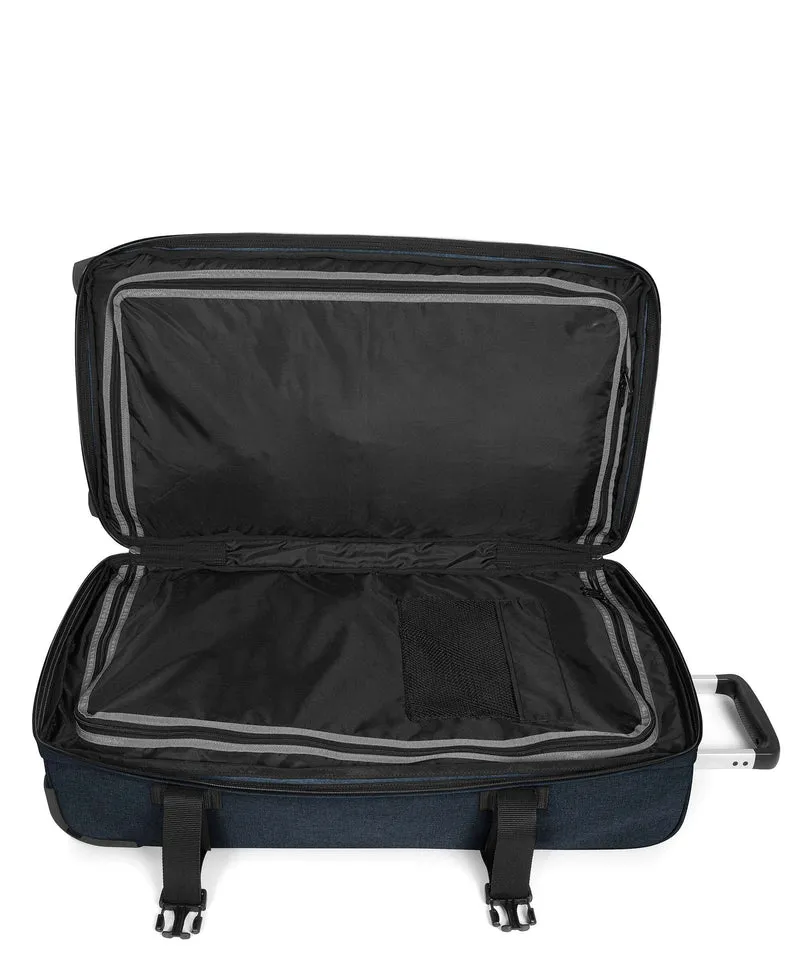Eastpak Transit'R L Sac de voyage à roulettes triple denim