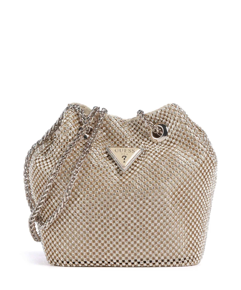 Guess Zalina Sac porté épaule gold