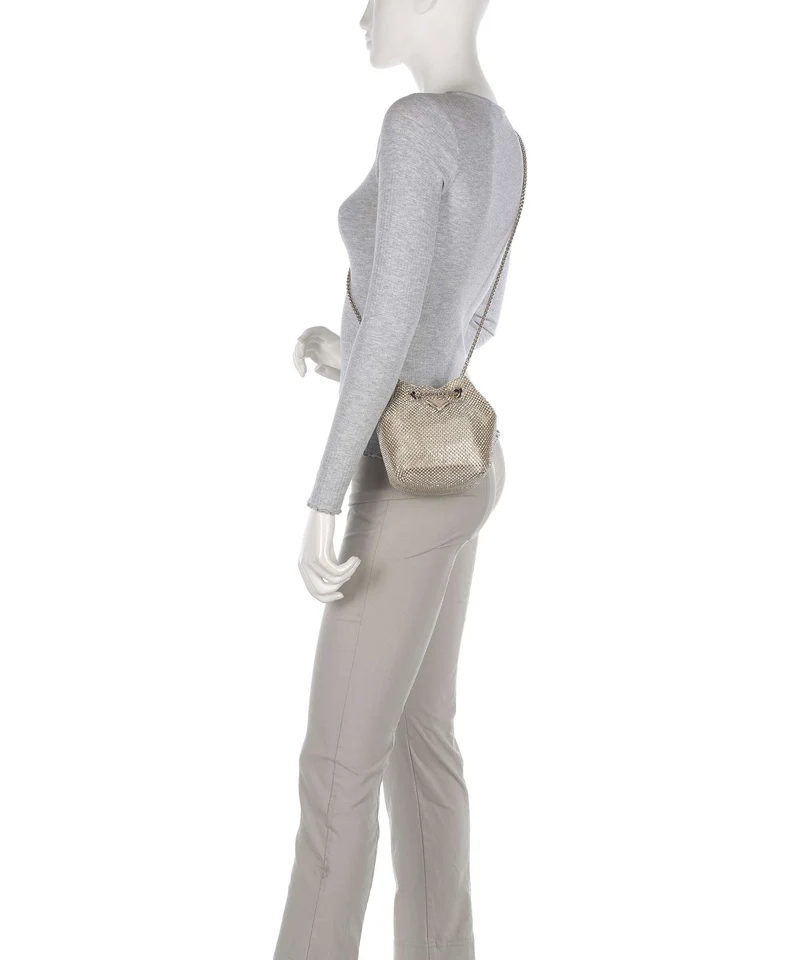 Guess Zalina Sac porté épaule gold