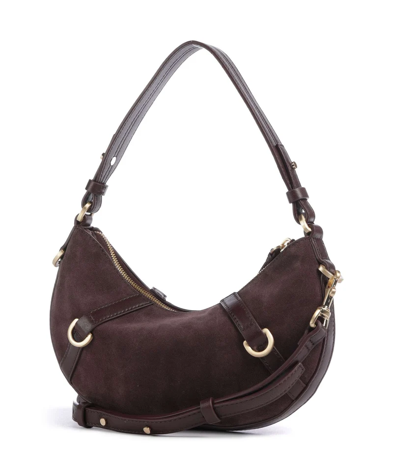 Les Visionnaires Enya Cozy Mini Sac porté épaule vinyard red