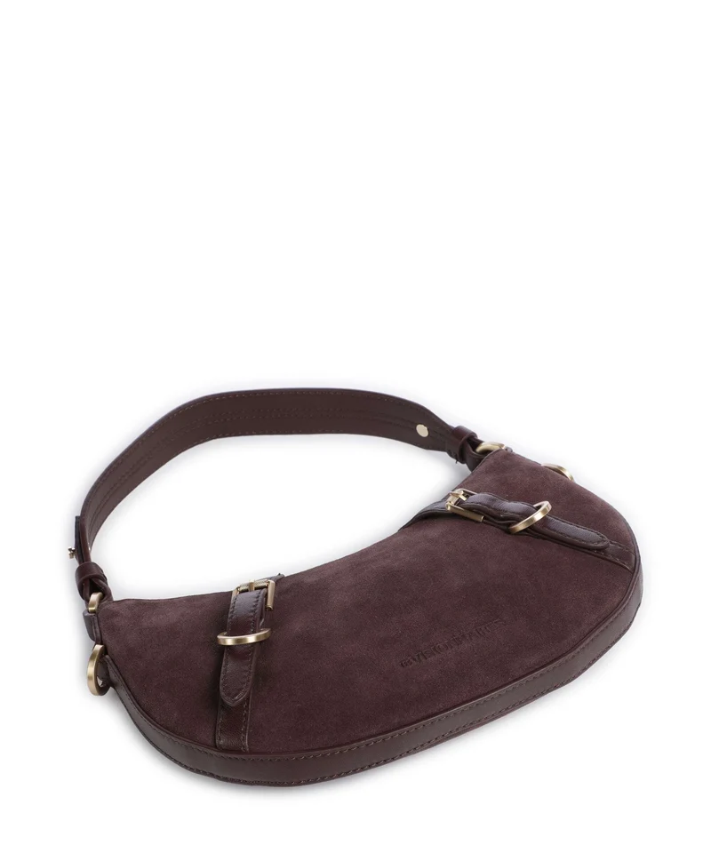Les Visionnaires Enya Cozy Mini Sac porté épaule vinyard red