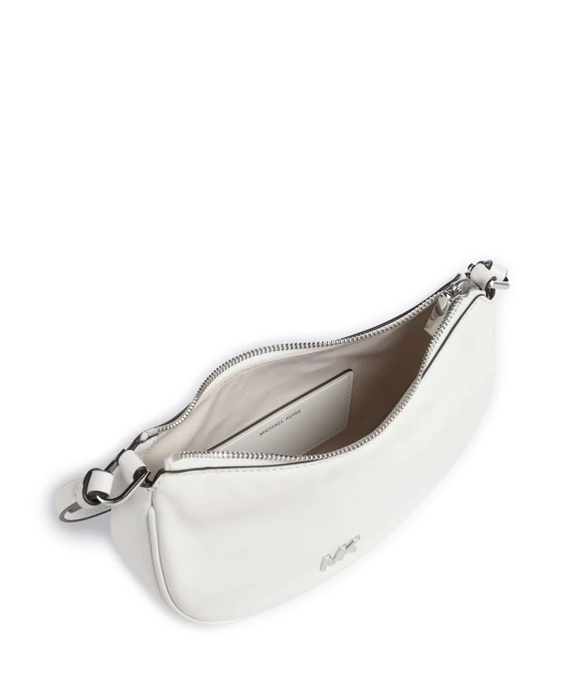 Michael Kors Kyla Sac porté épaule optic white