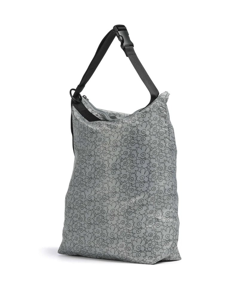 Marimekko Neat Unikko Piirto M Sac fourre-tout grey/black