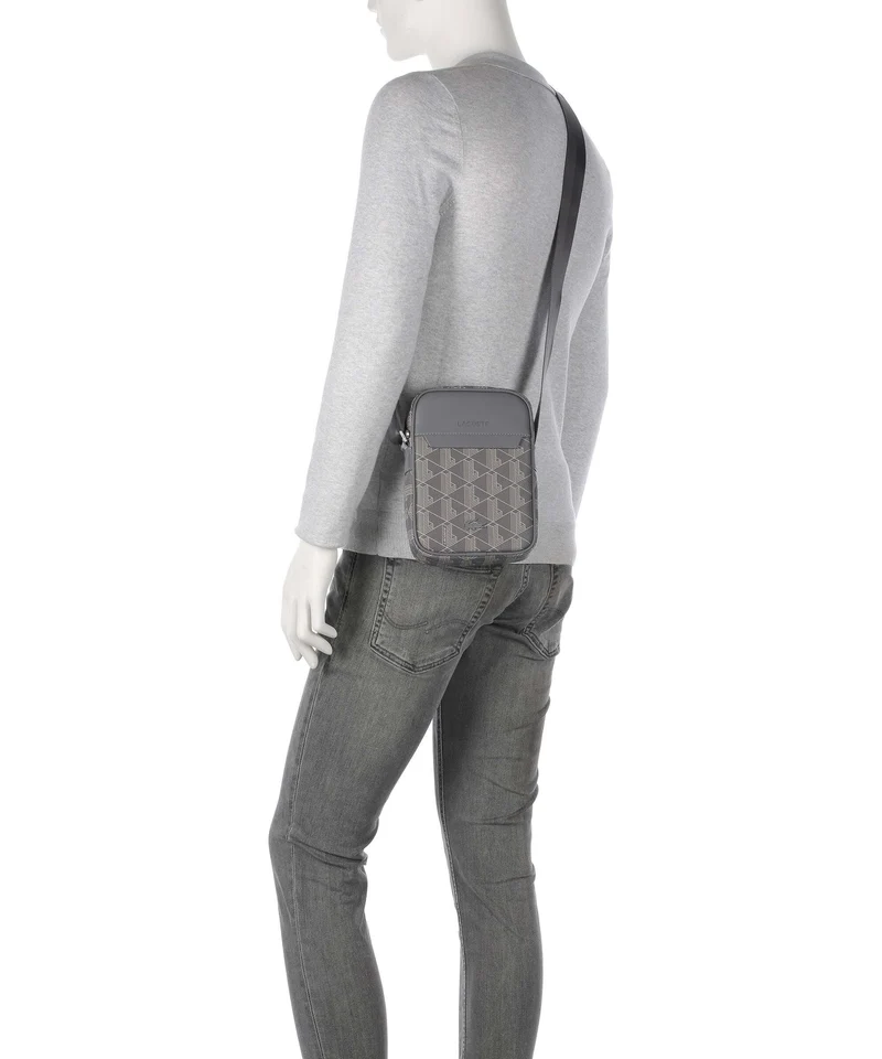 Lacoste The Blend Sac bandoulière mono castlerock/string