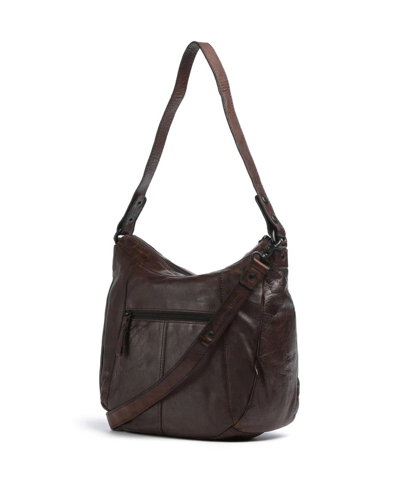 Spikes & Sparrow Apache Jinny Sac fourre-tout dark brown