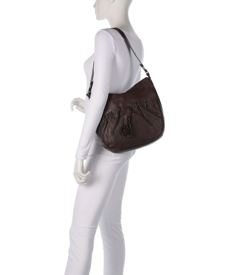 Spikes & Sparrow Apache Jinny Sac fourre-tout dark brown