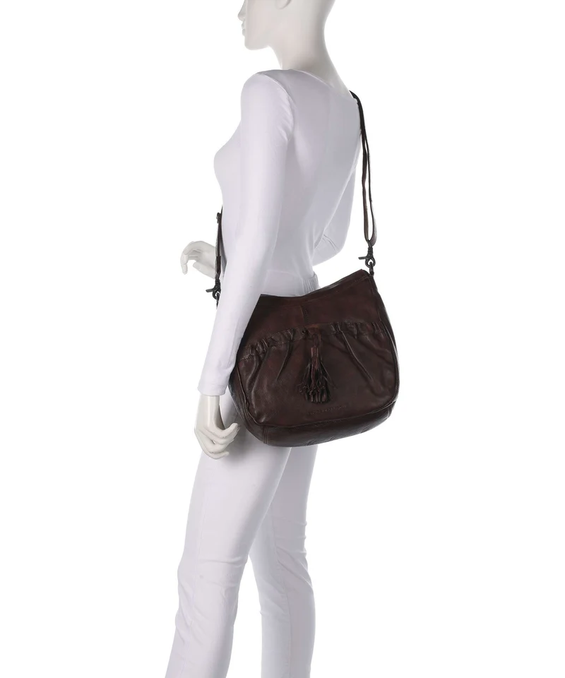 Spikes & Sparrow Apache Jinny Sac fourre-tout dark brown