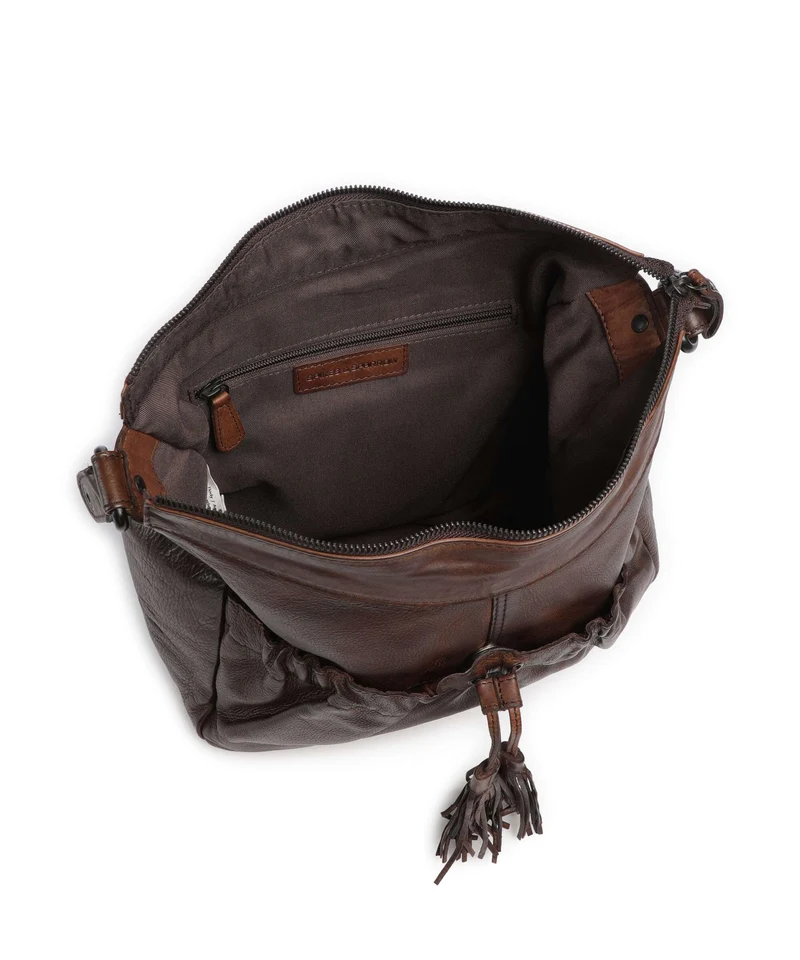 Spikes & Sparrow Apache Jinny Sac fourre-tout dark brown
