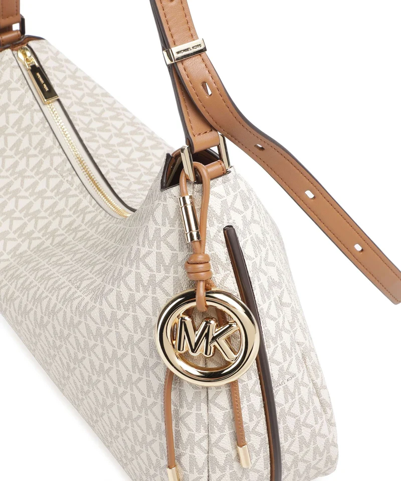 Michael Kors Nolita Medium Sac fourre-tout vanilla/acorn