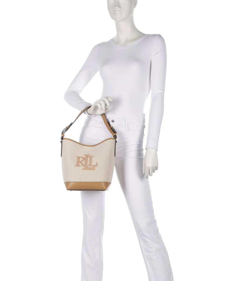 Lauren Ralph Lauren Witley Medium Sac seau natural buff