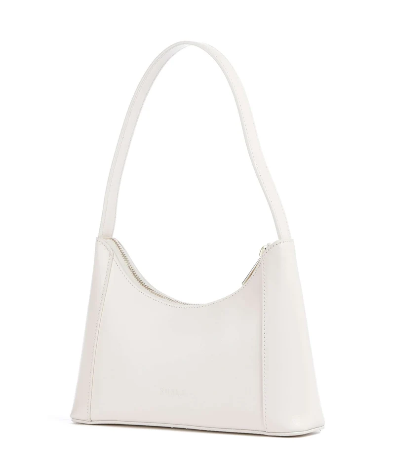 Furla Diamante Mini Sac porté épaule panna