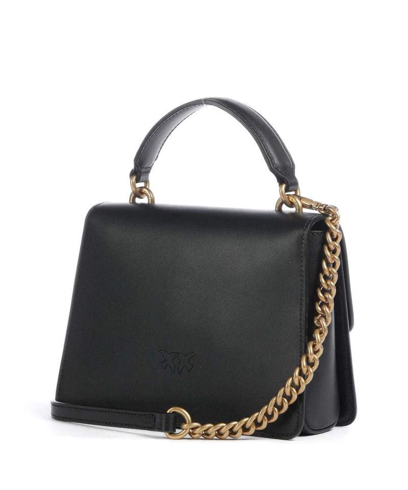 Pinko Love One Mini Sac à main nero/antique gold