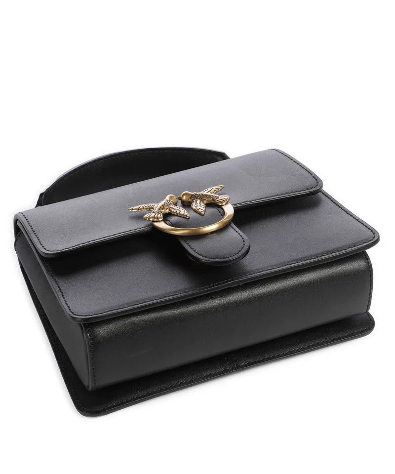 Pinko Love One Mini Sac à main nero/antique gold