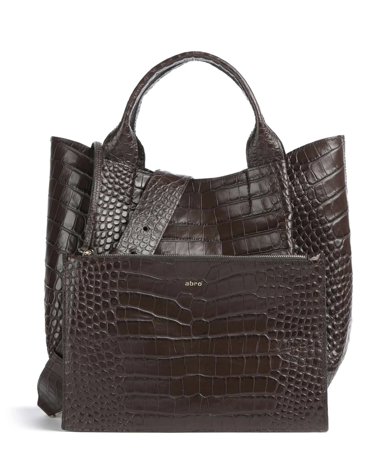 Abro Cocco Mondial Essential Medium Sac à main dark brown