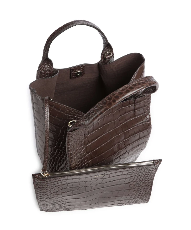 Abro Cocco Mondial Essential Medium Sac à main dark brown