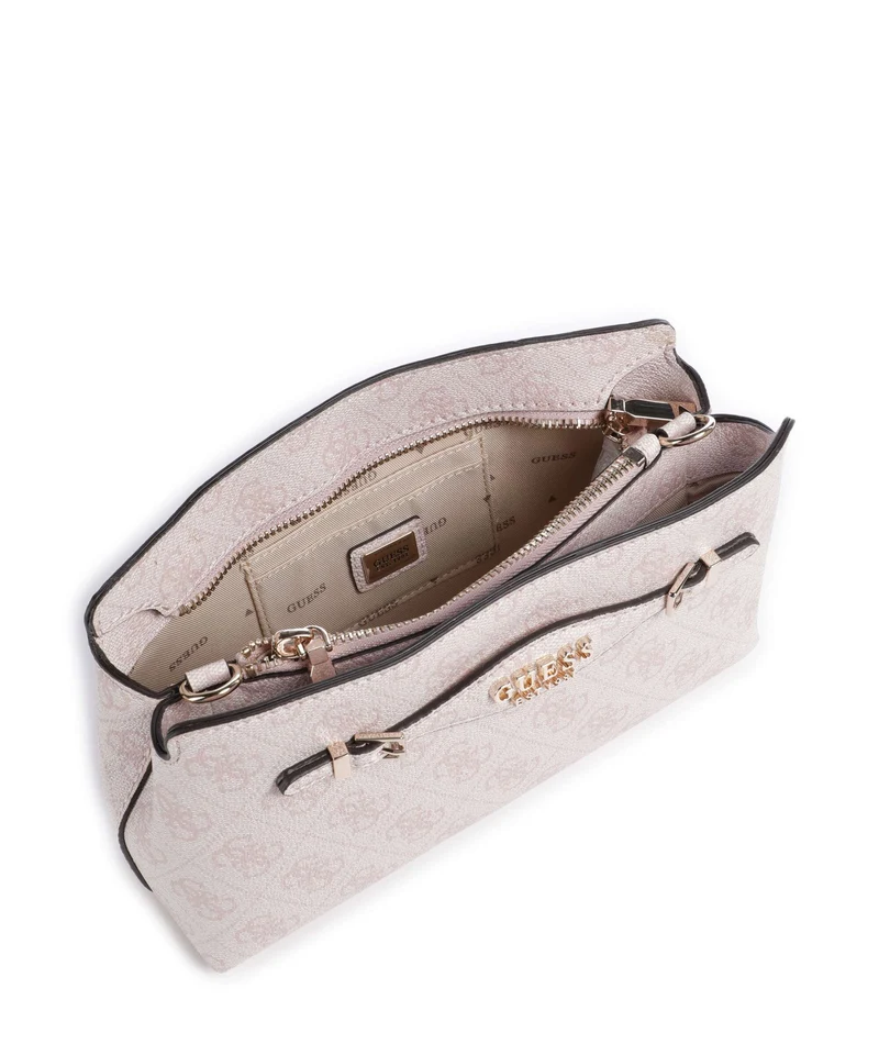 Guess Katya 4G Logo Sac bandoulière rose water logo