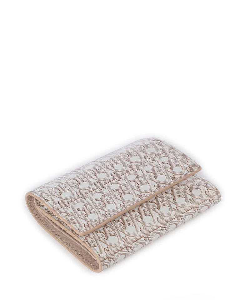 Coccinelle Metallic Monogram Portefeuille multicolour/blanco/rosette