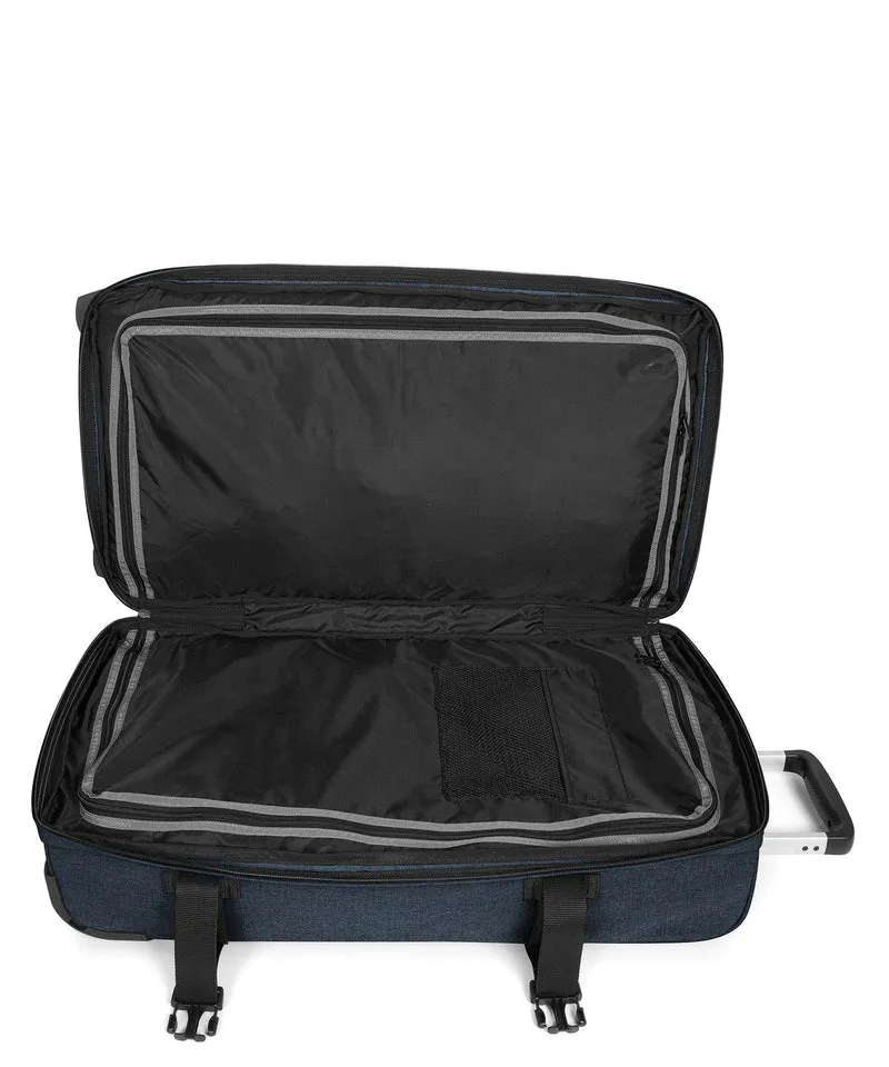 Eastpak Transit'R M Sac de voyage à roulettes triple denim
