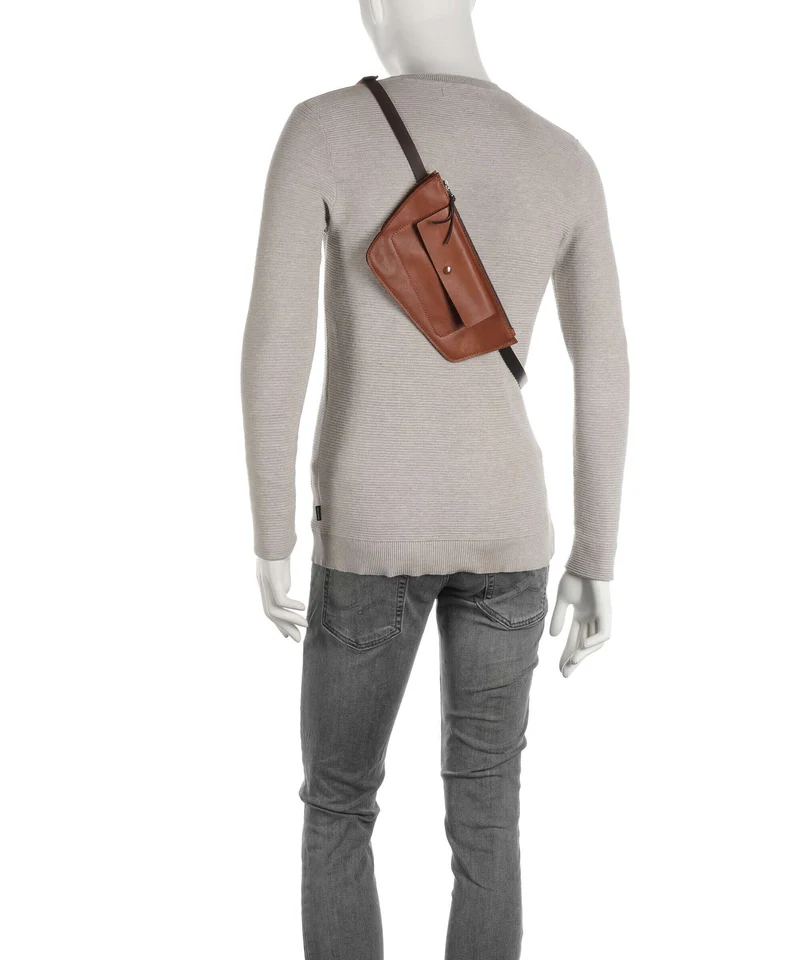 Harold's Bague M Sac sling cognac
