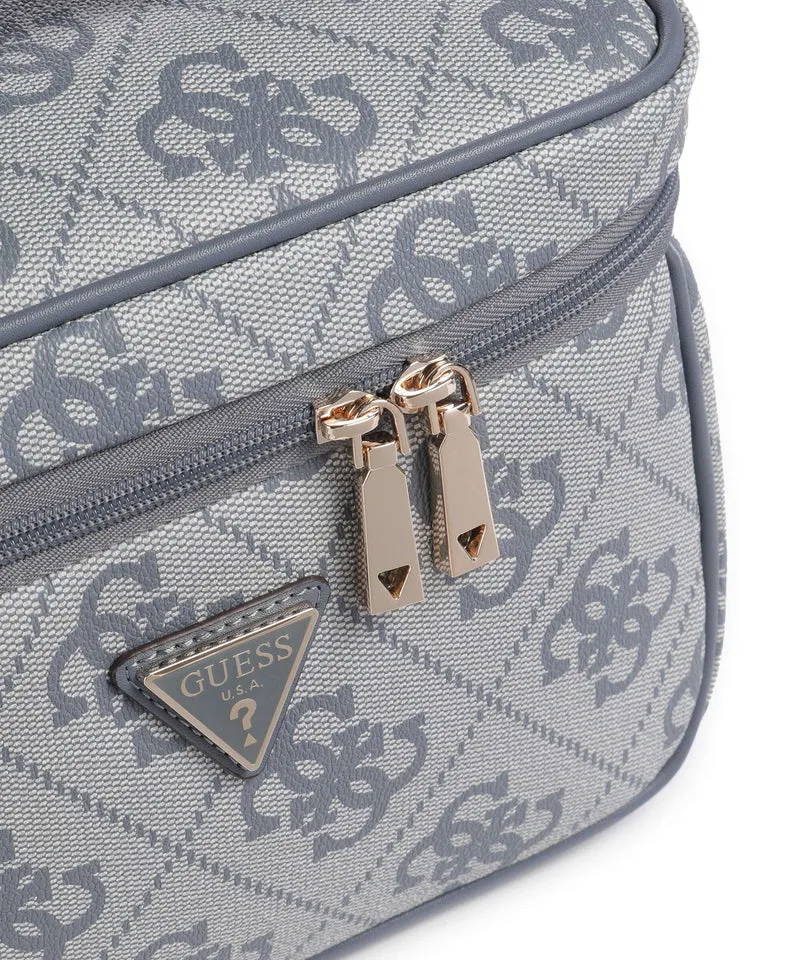 Guess Berta 4G Logo Trousse de toilette slate grey