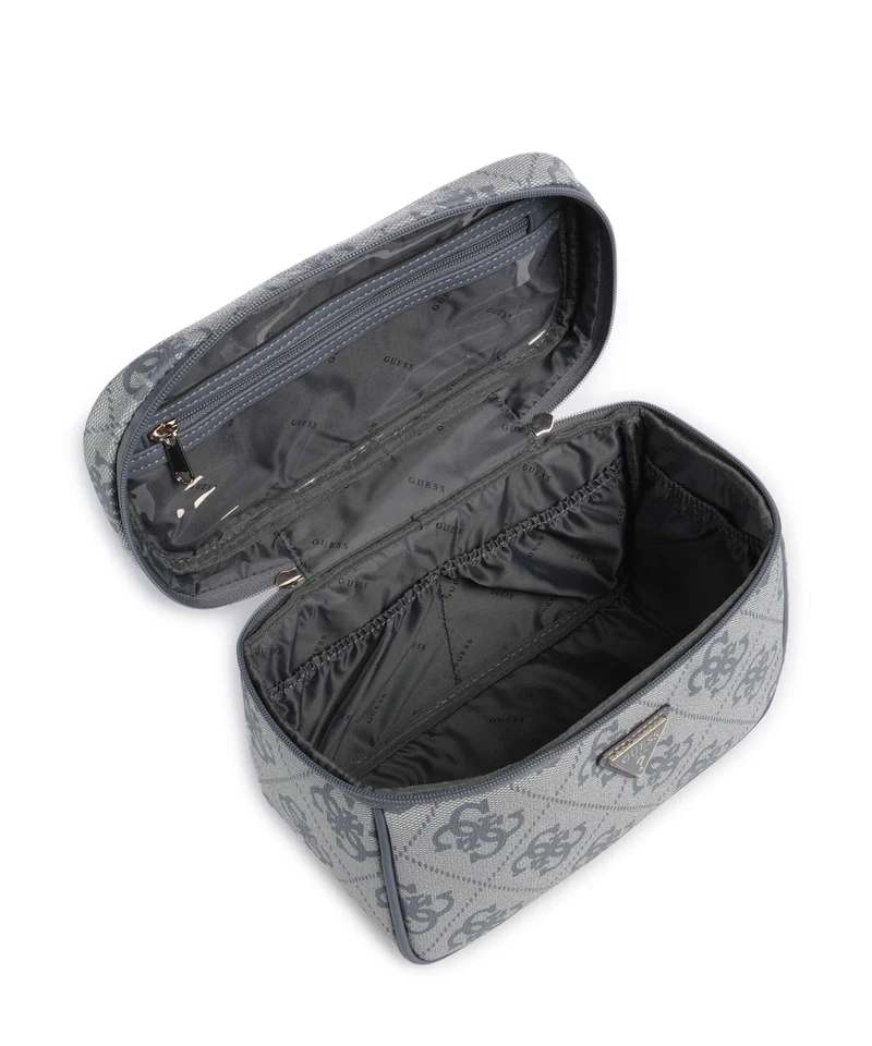 Guess Berta 4G Logo Trousse de toilette slate grey