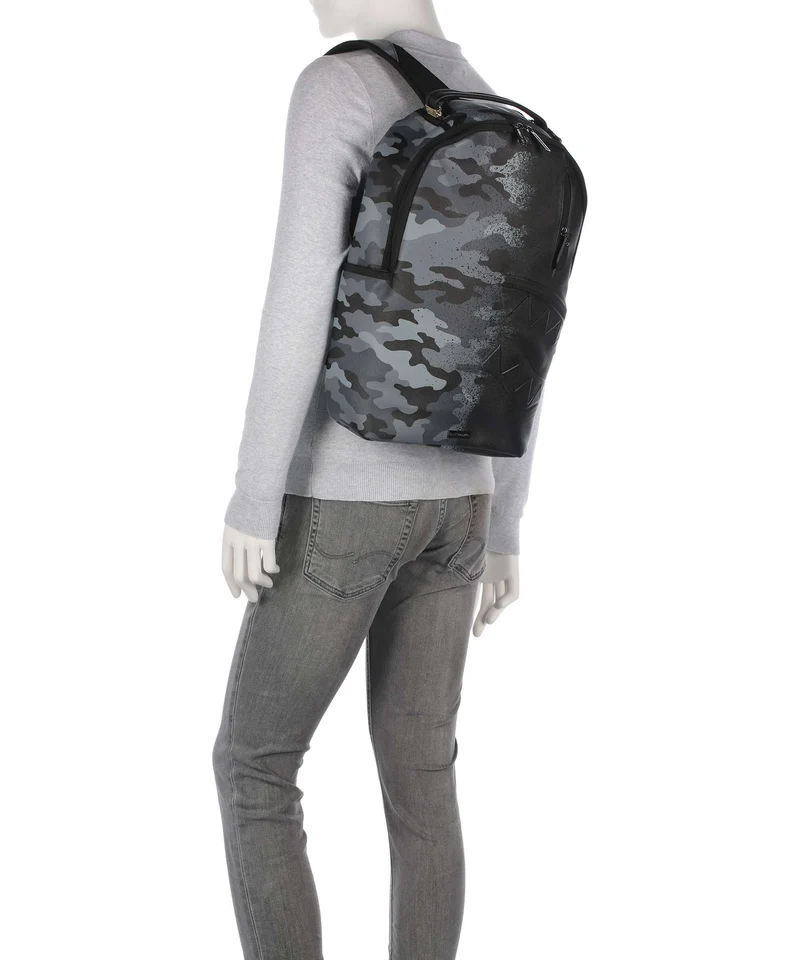 Sprayground Spray Split Night Camo Sac à dos black