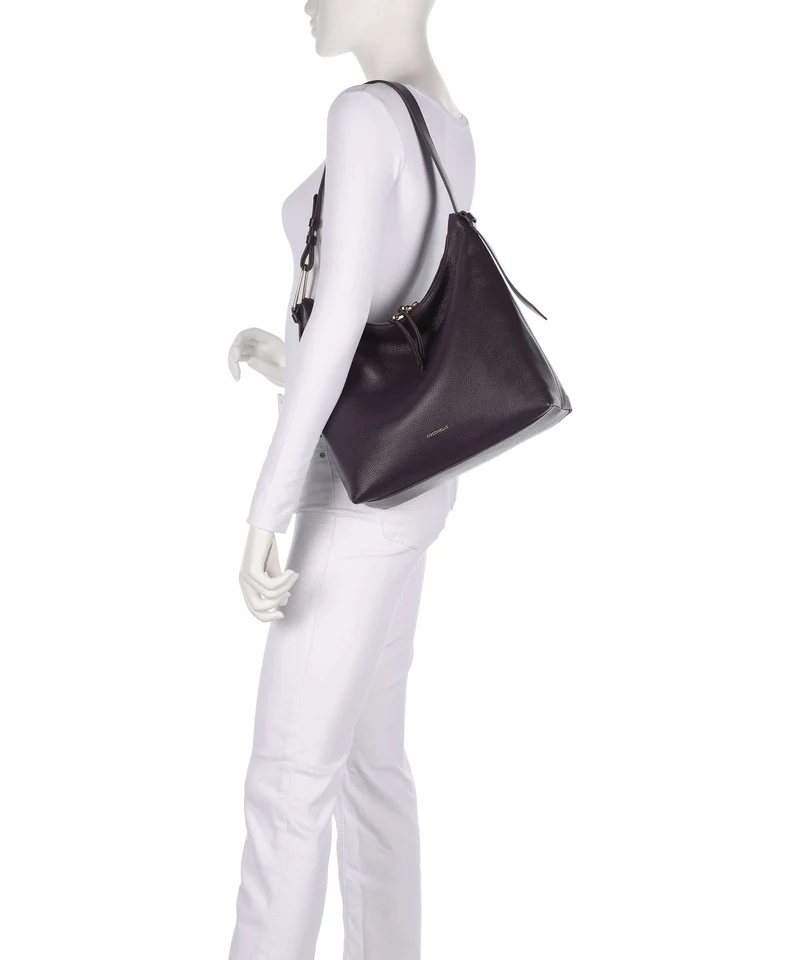 Coccinelle Malory Sac fourre-tout prune