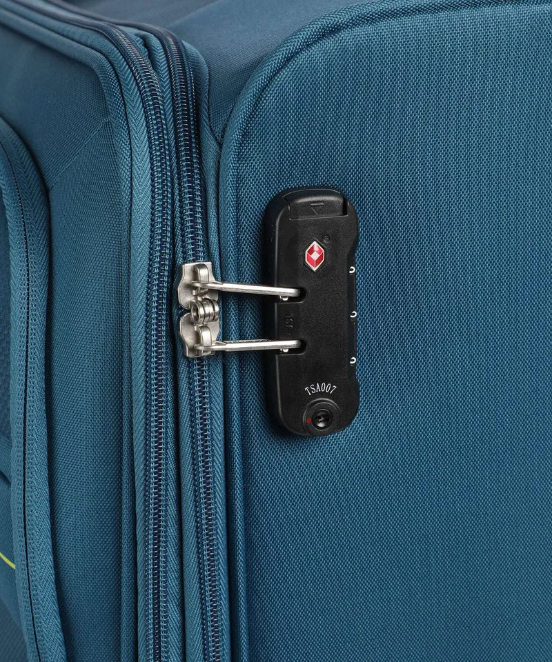 American Tourister Deep Dive Valise 4 roues teal/lime