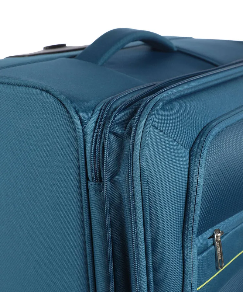 American Tourister Deep Dive Valise 4 roues teal/lime
