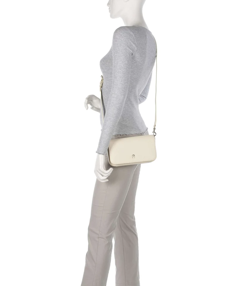 Aigner Zita S Sac bandoulière macadamia white