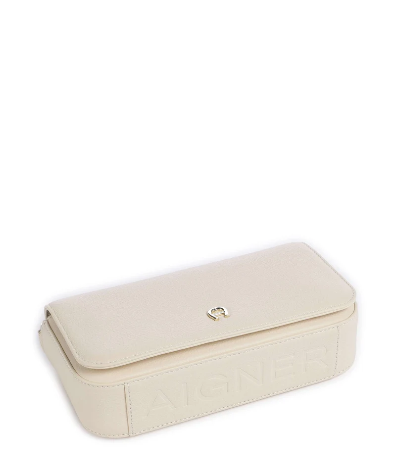 Aigner Zita S Sac bandoulière macadamia white