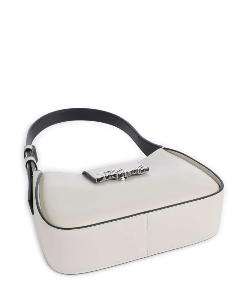 Karl Lagerfeld K/Signature Sac porté épaule cement