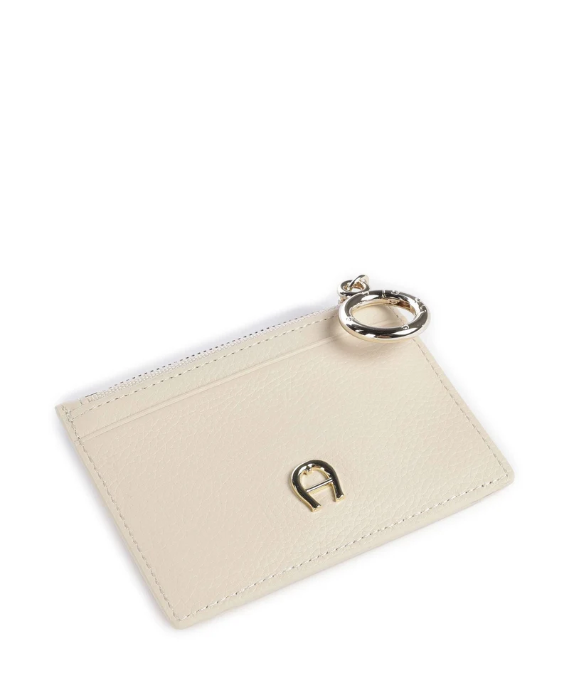 Aigner Zita Étui à cartes crédit macadamia white
