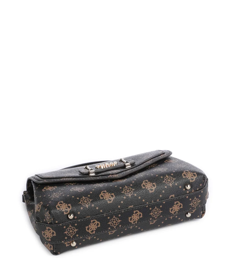 Guess Silia Sac porté épaule espresso logo