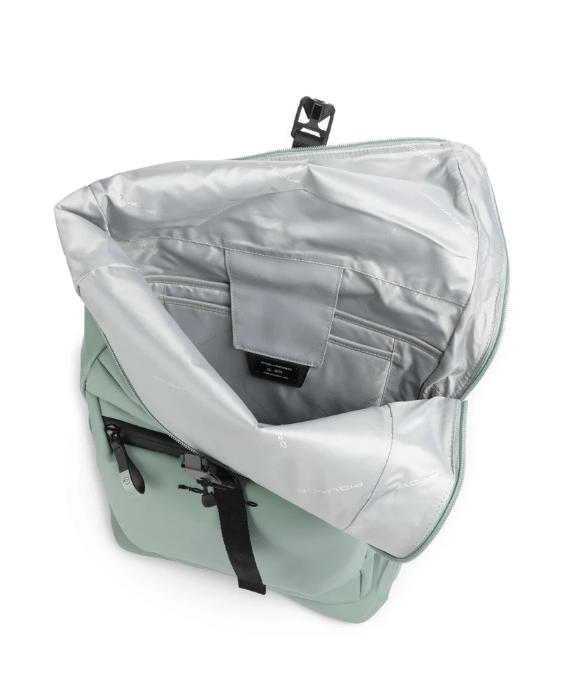 Piquadro Corner 2.0 Sac à dos roll-top green