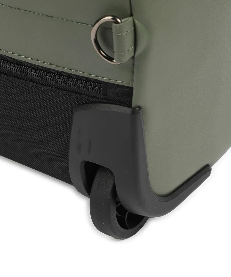 Mandarina Duck Coated Sac à dos à roulettes pine green
