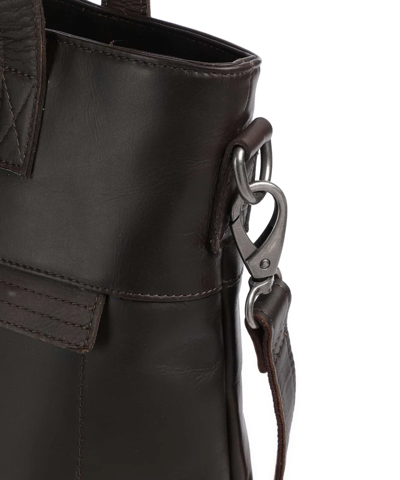 The Chesterfield Brand Wax Pull Up Cow Nunavik Cabas brown