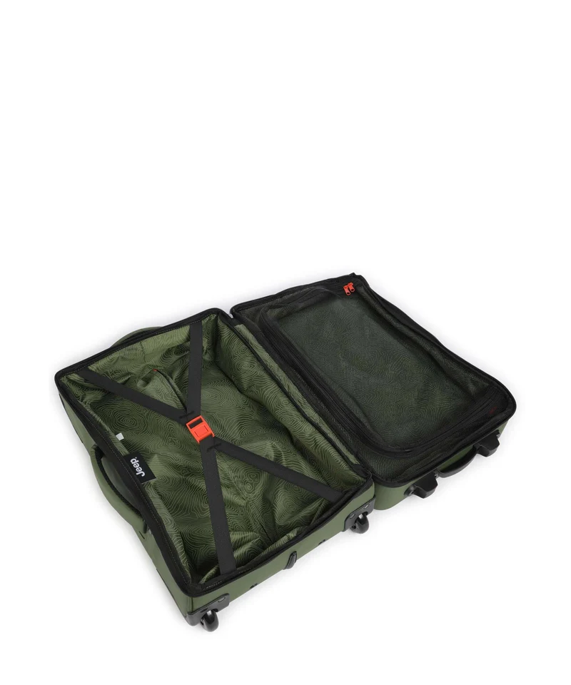 Jeep JS006B 55 Sac de voyage à roulettes green