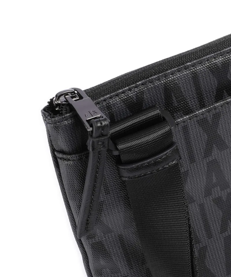 Armani Exchange Sac bandoulière asphalt black