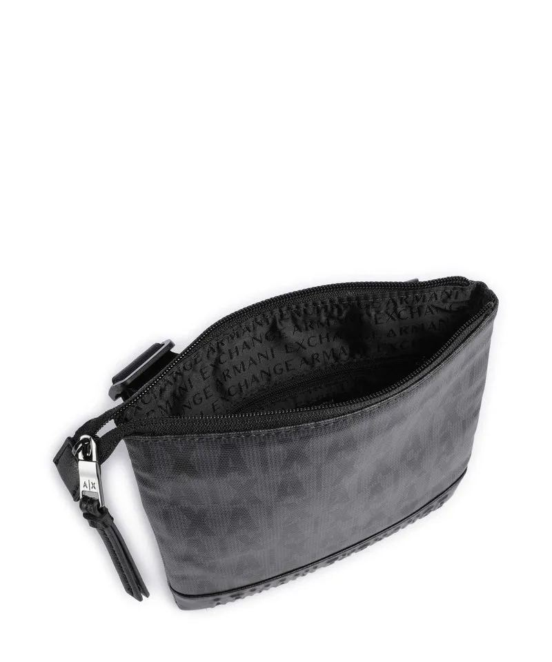 Armani Exchange Sac bandoulière asphalt black