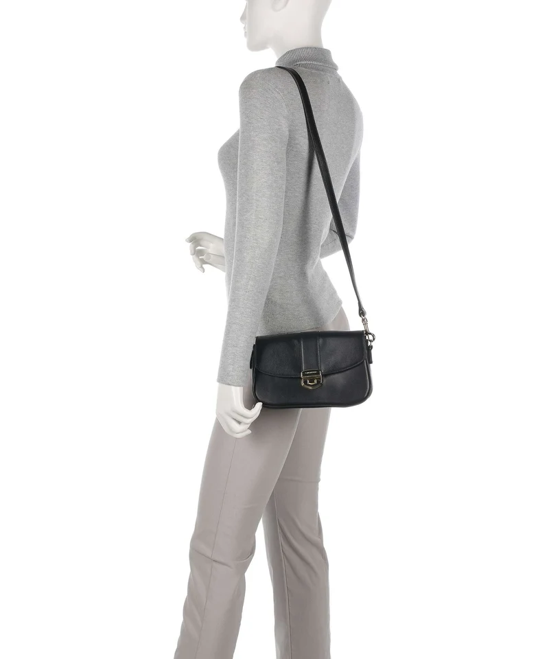 Lancaster Donna Fia Sac bandoulière noir