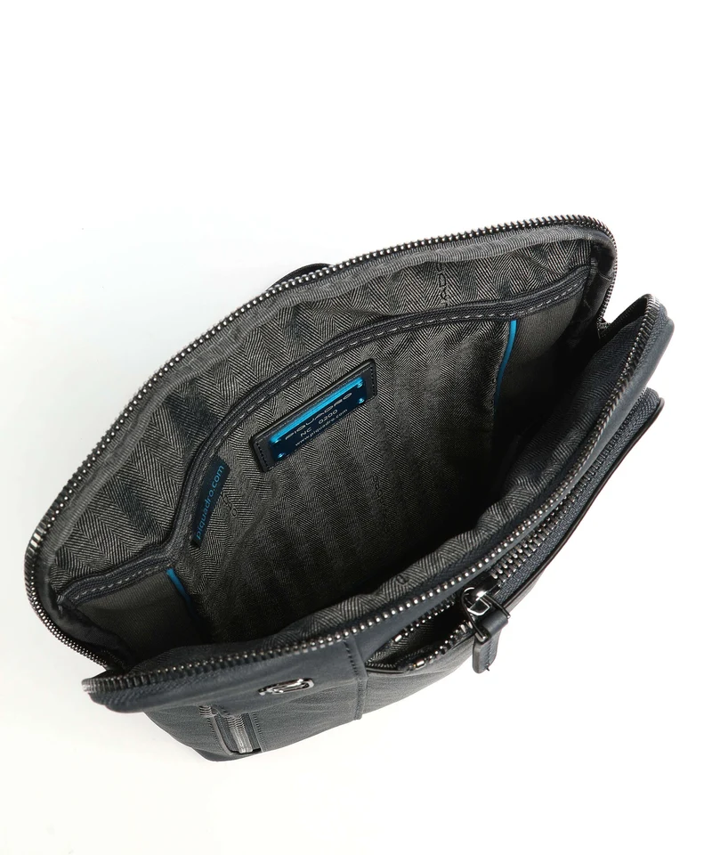 Piquadro Black Square Sac bandoulière blue ocean