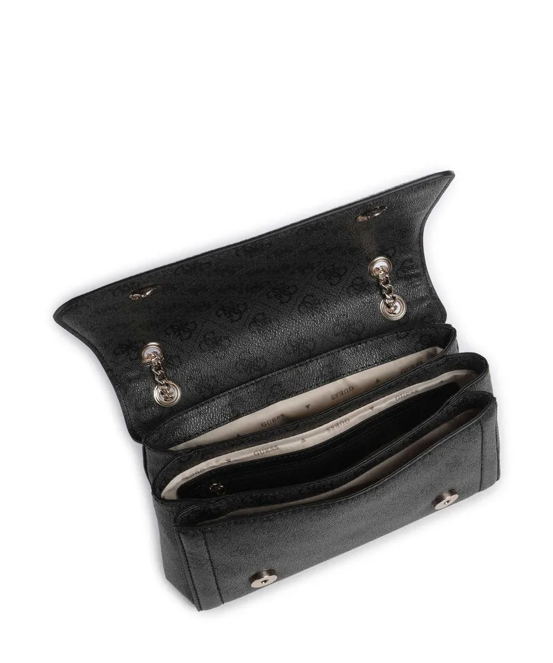 Guess Noelle Sac porté épaule coal logo