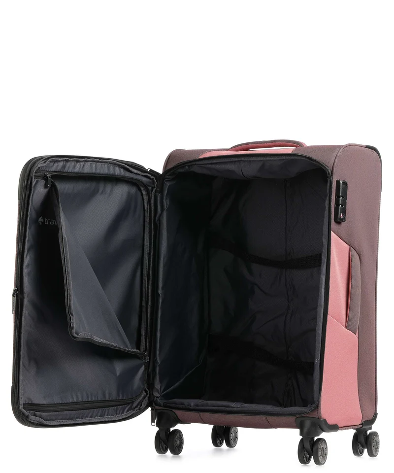Travelite Viia Set de valise (4 roues) frühlingsrose