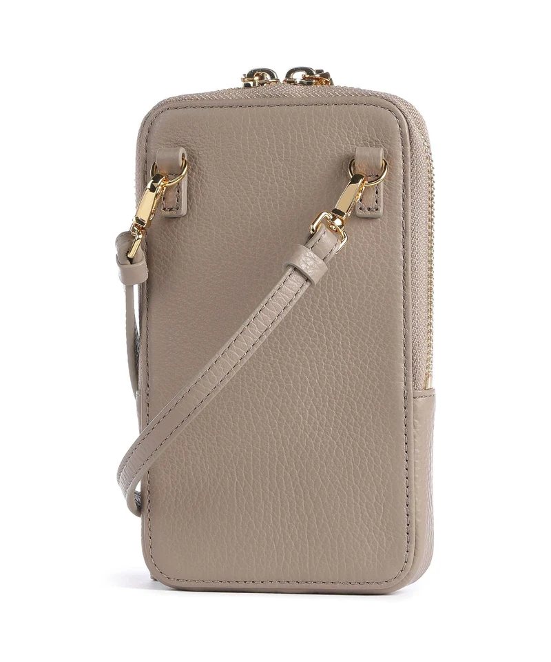 Coccinelle Flor Pochette telephone warm taupe