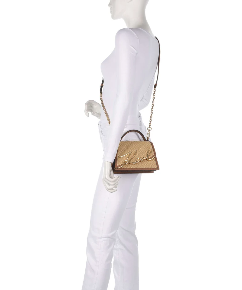 Karl Lagerfeld K/Signature 2.0 Sac bandoulière natural/tan