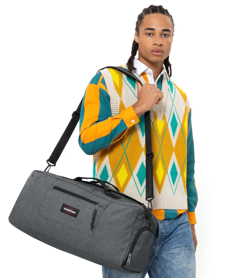 Eastpak Duffl'r M Sac week-end black denim