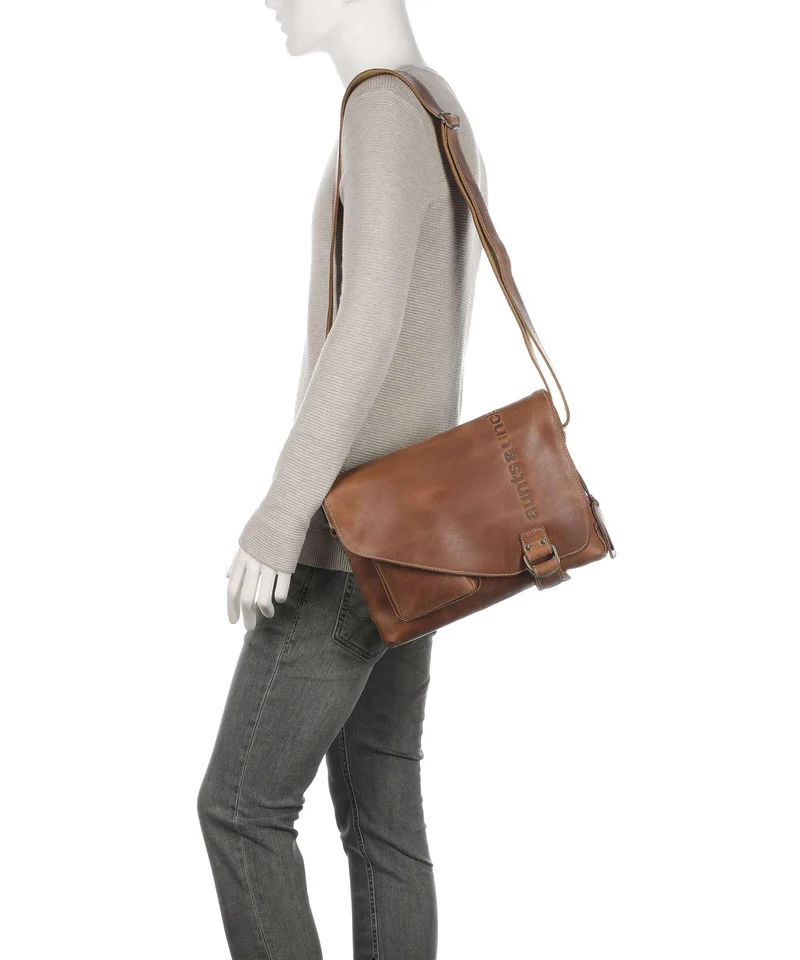 Aunts & Uncles Hunter Judd Sac messager vintage tan