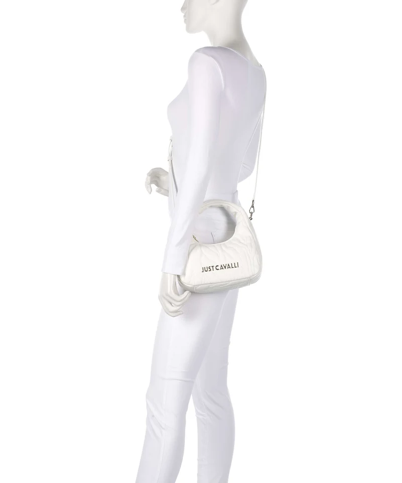 Just Cavalli Quilted Zebra Sac à main white